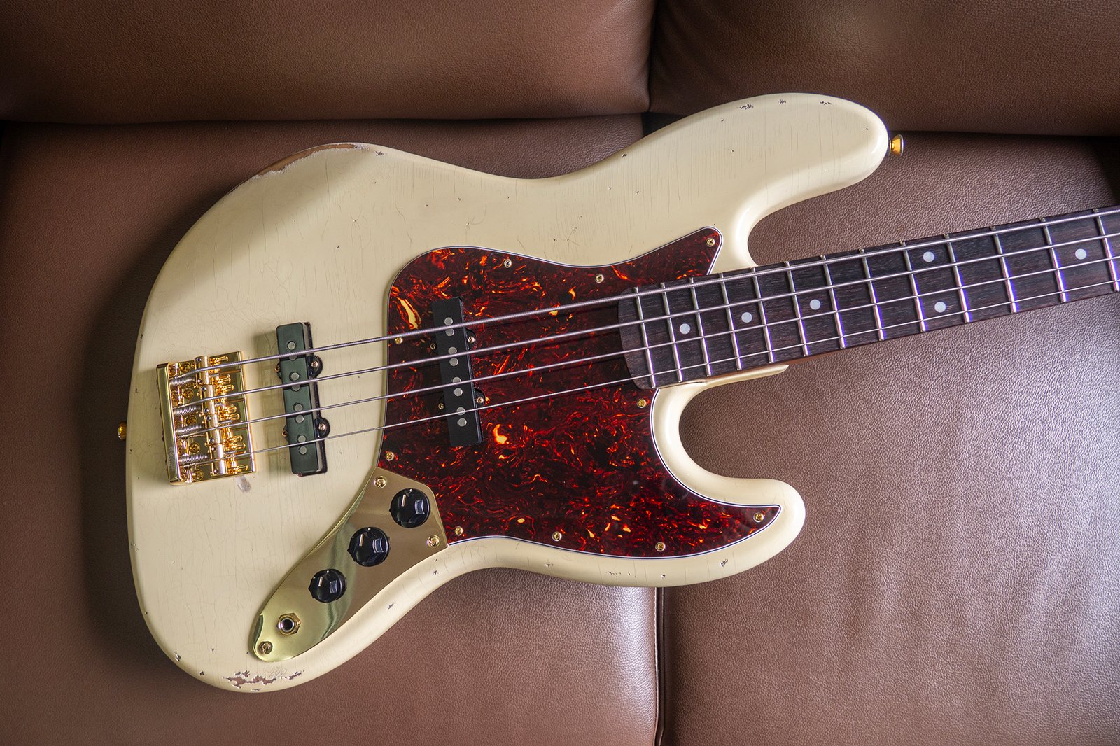60s' JB4 Relic Olympic White | ONPA Guitar